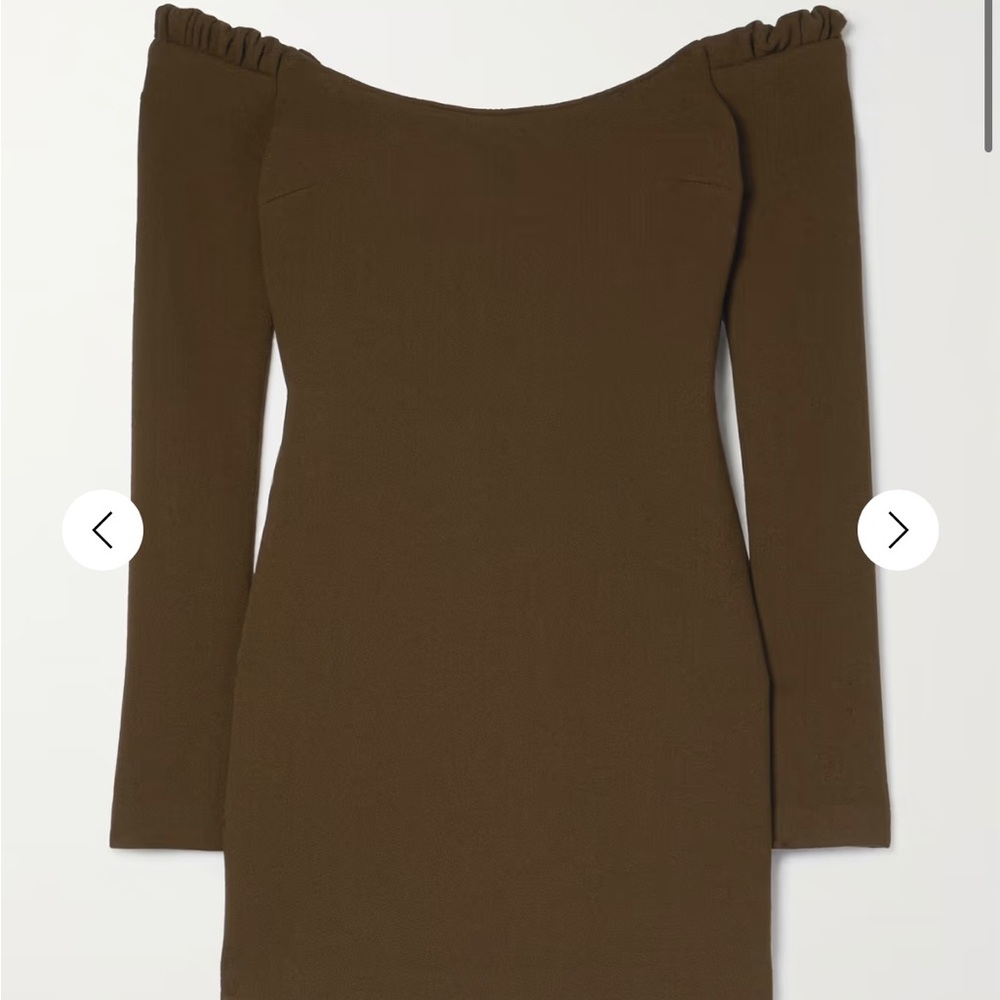 Beautiful Khaite mini dress originally $1400. Worn once. Form fitting